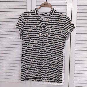 Sport Haley Bird Print Golf Polo